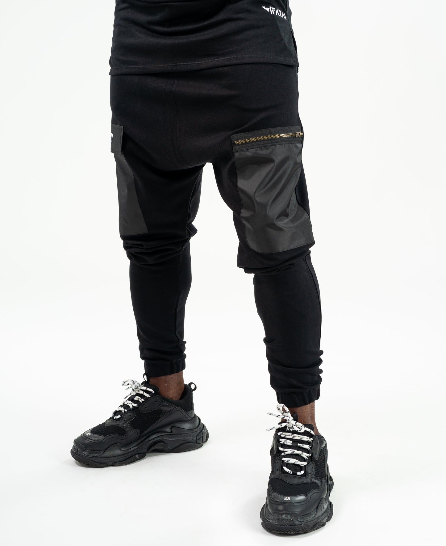 Black trousers with safety message - Fatai Style
