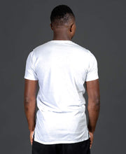 Încarcă imaginea în vizualizatorul Galerie, White t-shirt with black design - Fatai Style
