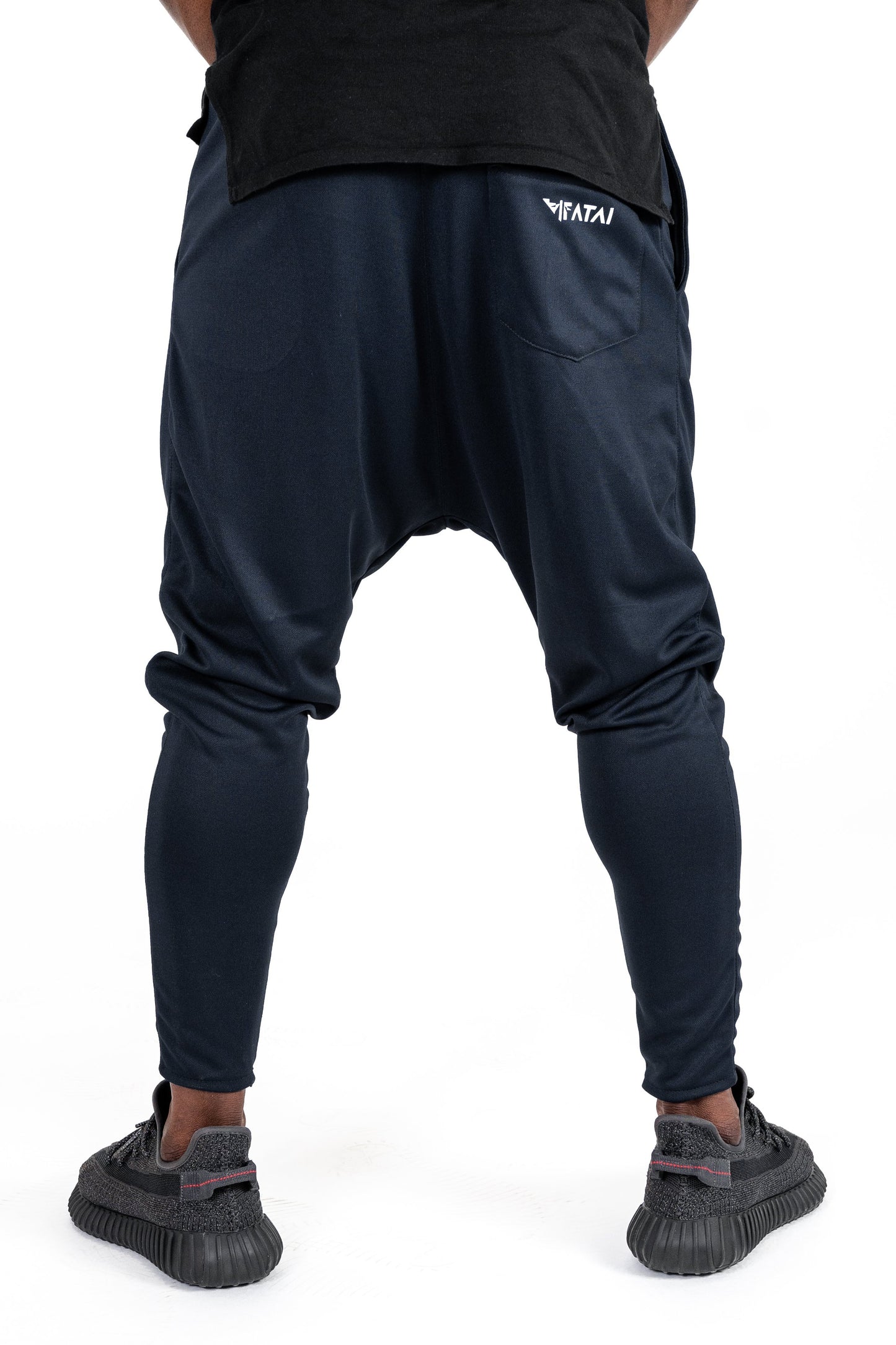 Bleumarin trousers with side design - Fatai Style