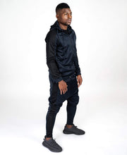 Încarcă imaginea în vizualizatorul Galerie, Bleumarin tracksuit with big black lines - Fatai Style
