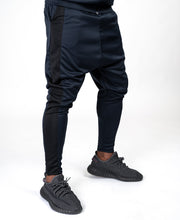 Încarcă imaginea în vizualizatorul Galerie, Bleumarin trousers with big black line - Fatai Style
