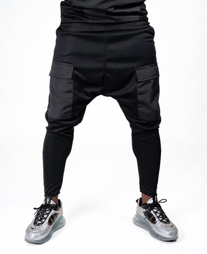 Black trousers with black pockets - Fatai Style