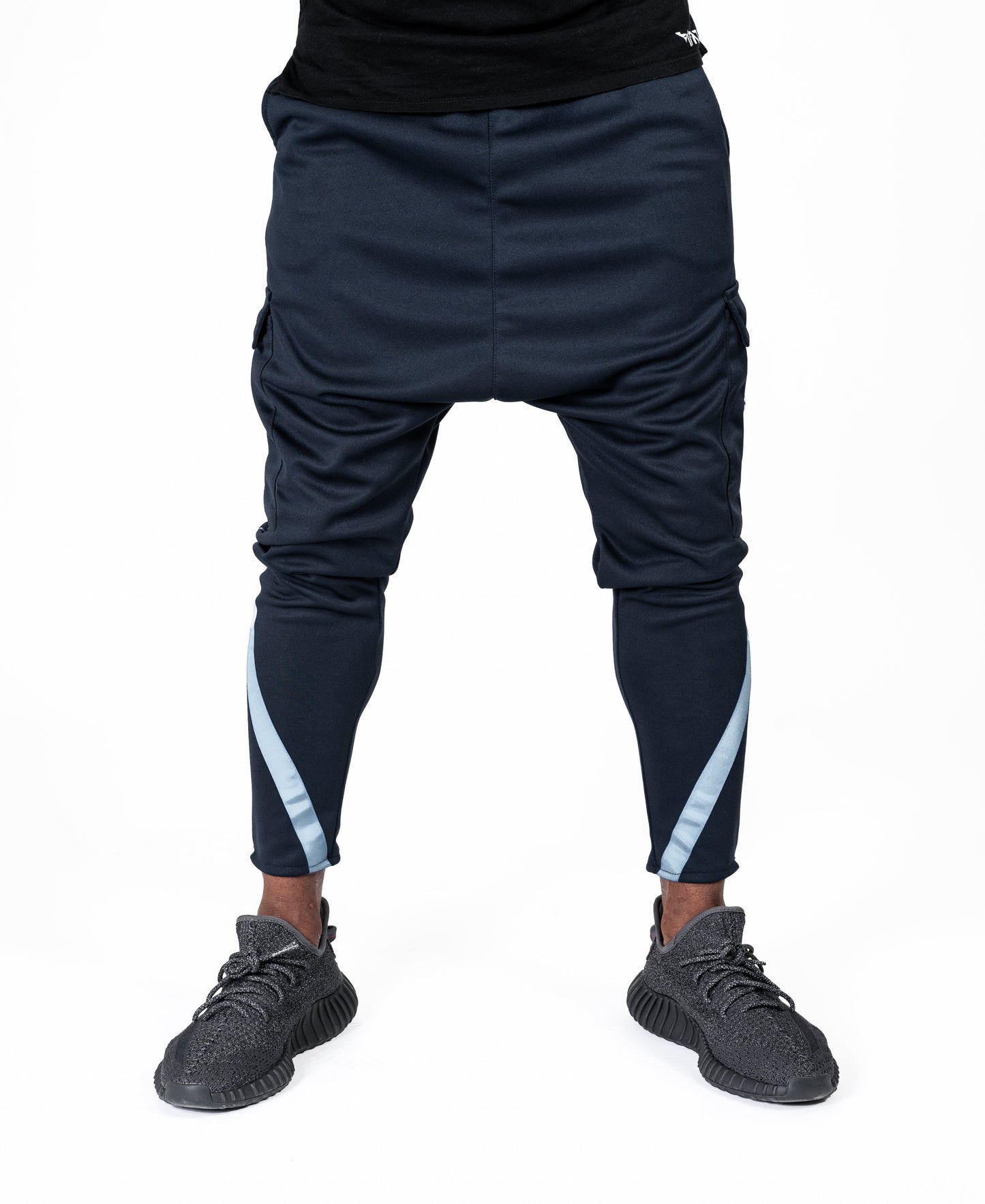 Bleumarin trousers with blue lines - Fatai Style