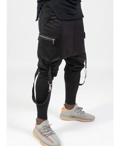 Black trousers with two designs - Fatai Style