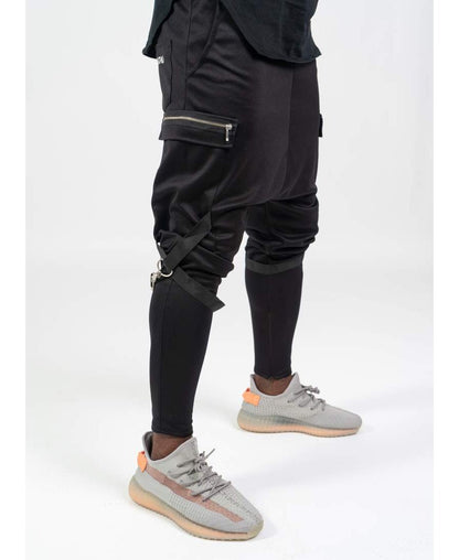 Black trousers with two designs - Fatai Style