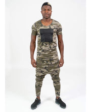 Încarcă imaginea în vizualizatorul Galerie, (SET) Tracksuit &#39;&#39;Special Camo&#39;&#39; (t-shirt+trousers) - Fatai Style
