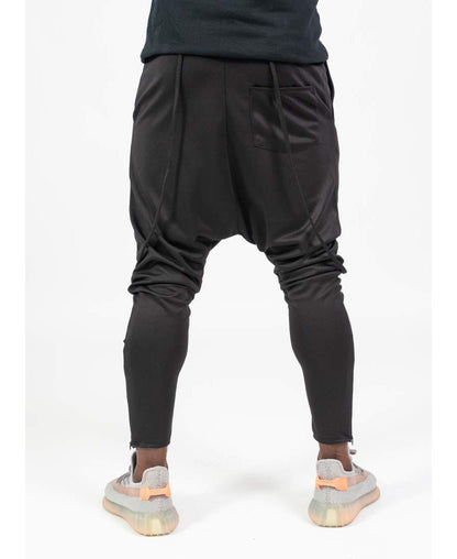 Black trousers with front pocket - Fatai Style
